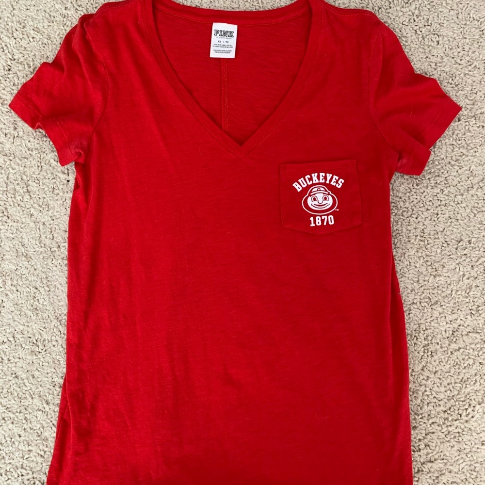 Pink Ohio State T-shirt